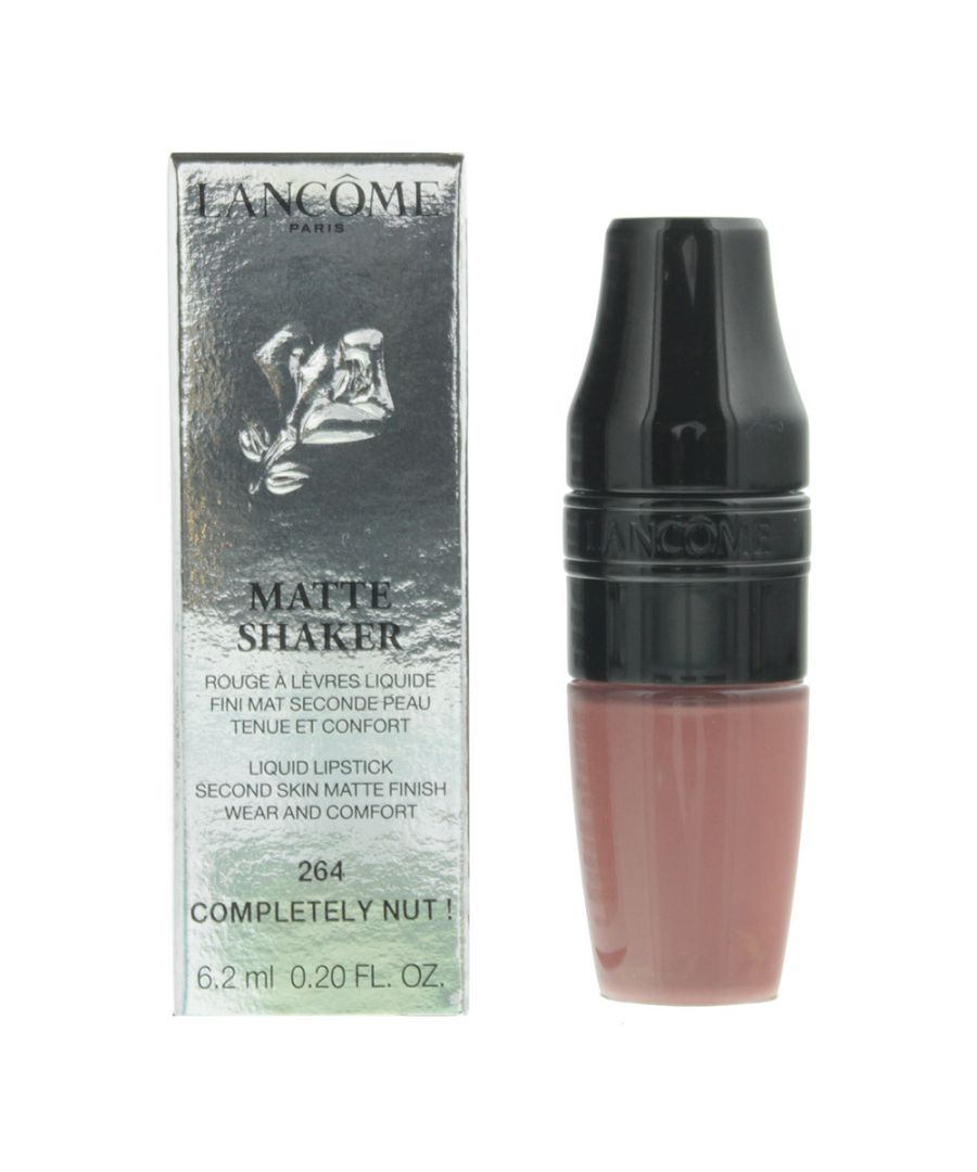Image for Lancôme Matte Shaker Liquid Lipstick 264 Completely Nut 6.1ml