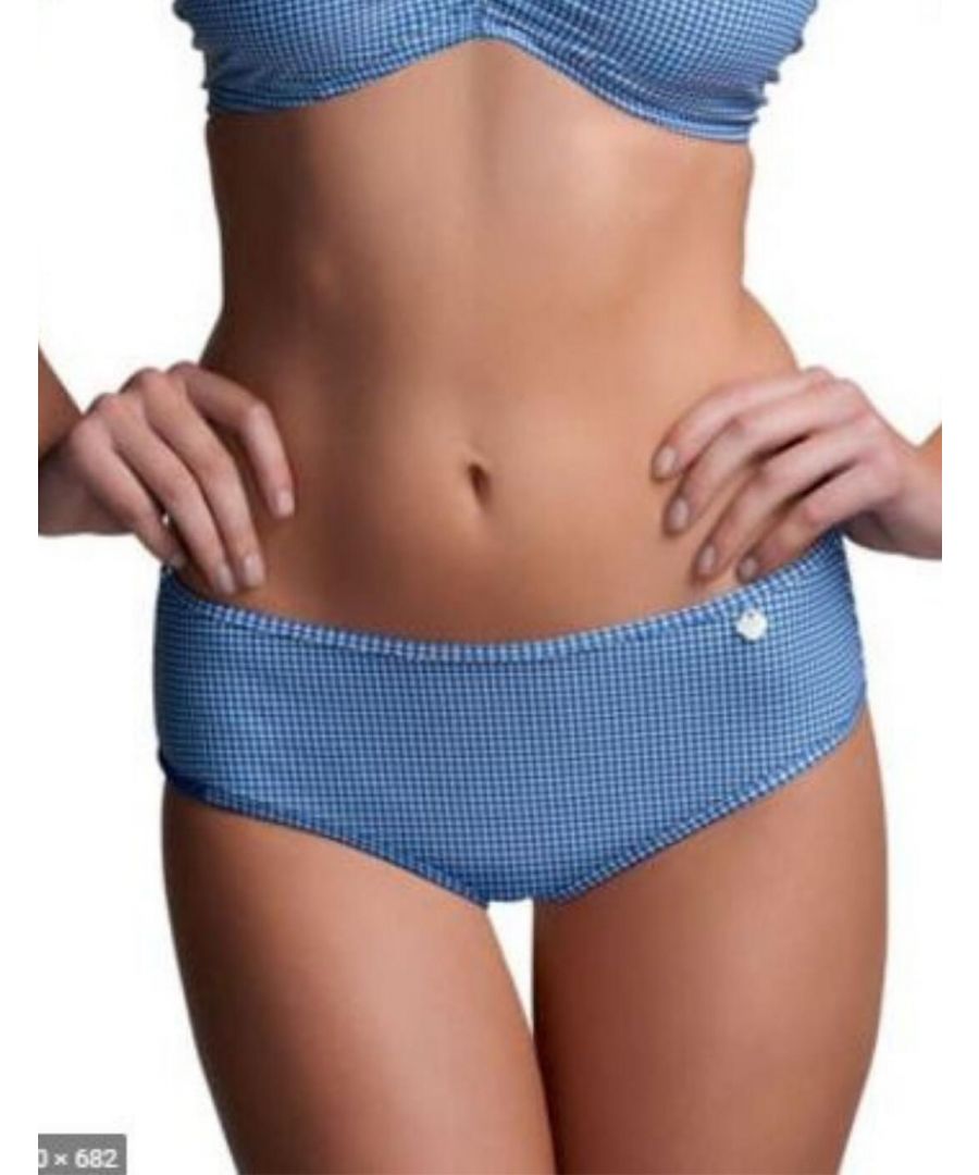 Freya Womens Kansas 50's Low Leg Brief - Blue - Size X-Small