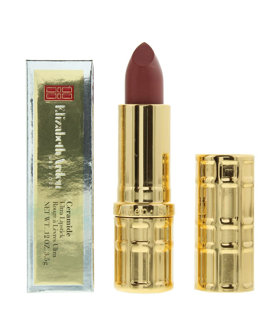 Elizabeth Arden Ceramide Ultra  lipstick is created with ceramide technology to present a ultra hydrated and fuller lip look. Glides on smoothly. Available in more colours