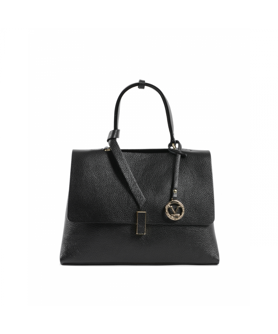 By: 19V69 Italia- Details: 10520 DOLLARO NERO- Color: Black - Composition: 100% LEATHER - Measures: 30x24x16 cm - Made: ITALY - Season: All Seasons