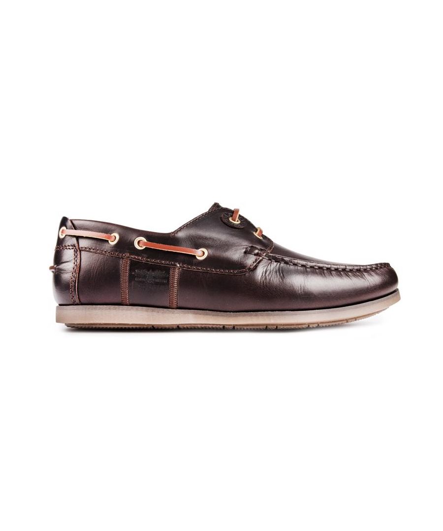 Looking For A Cool Mens' Shoe That's Got The Wow Factor? Look No Further Than The Capstan Designer Shoe In Moccasin Style From Barbour. It's Made From High Grade Leather With A Siped Sole And Leather Laces For A Smart, Traditional Look.