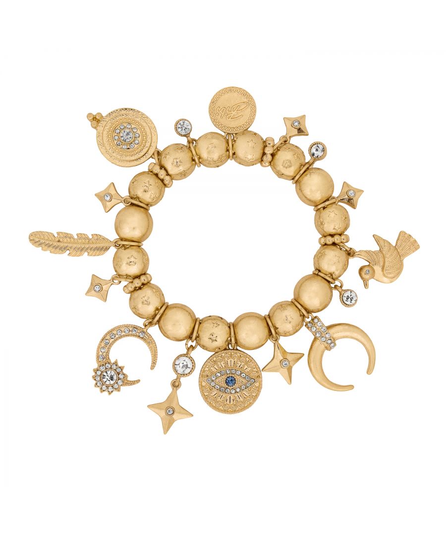 Image for Gold Mexicana Multi Charm Bracelet