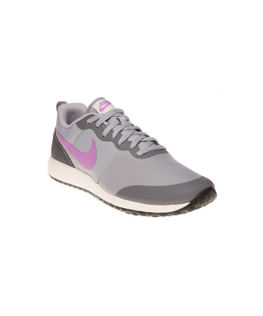 Originating From The Nike Elite 70s Classic, The Elite Shinsen Trainer Is The New Sleeker Version. In Grey Lightweight Textile Uppers That Feature A Purple Iconic Nike Swoosh, The Eva Outsole Ensures Well Cushioned Shock Absorbing Travel.