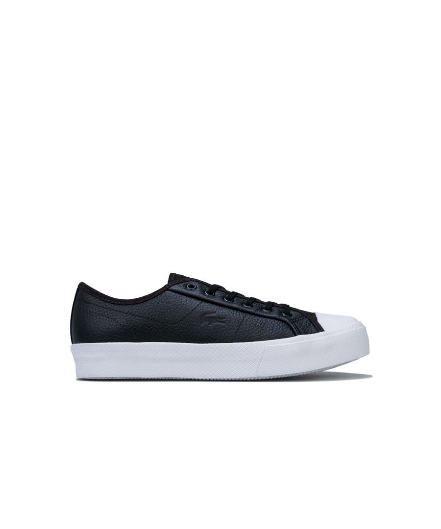 Image for Women's Lacoste Ziane Plus Grand Trainers in Black-White