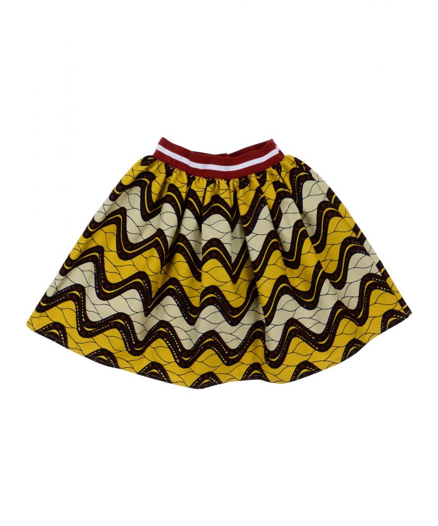 Image for Stella Jean Girls' Cotton Skirt in Yellow