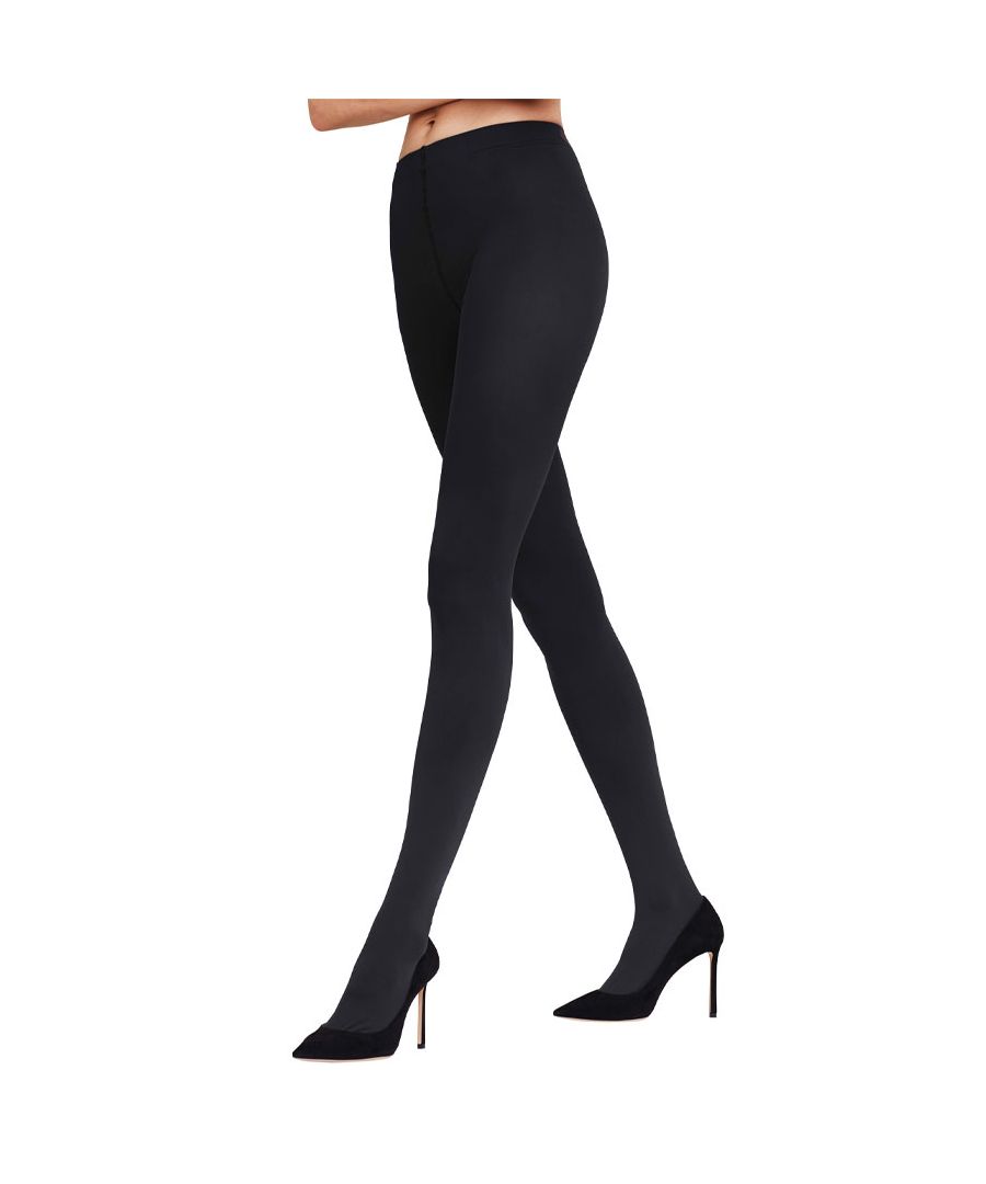 REASONS TO BUY:\n\nElegant, matt opaque tights\nAnotomically shaped tip of the foot\nHigh-quality flat seams and durable toe with comfortable soft-seam finishing\nEven mesh structure thanks to 3D knitting technology\n100 denier appearance\nMaximum wearing comfort thanks to perfect FALKE fit