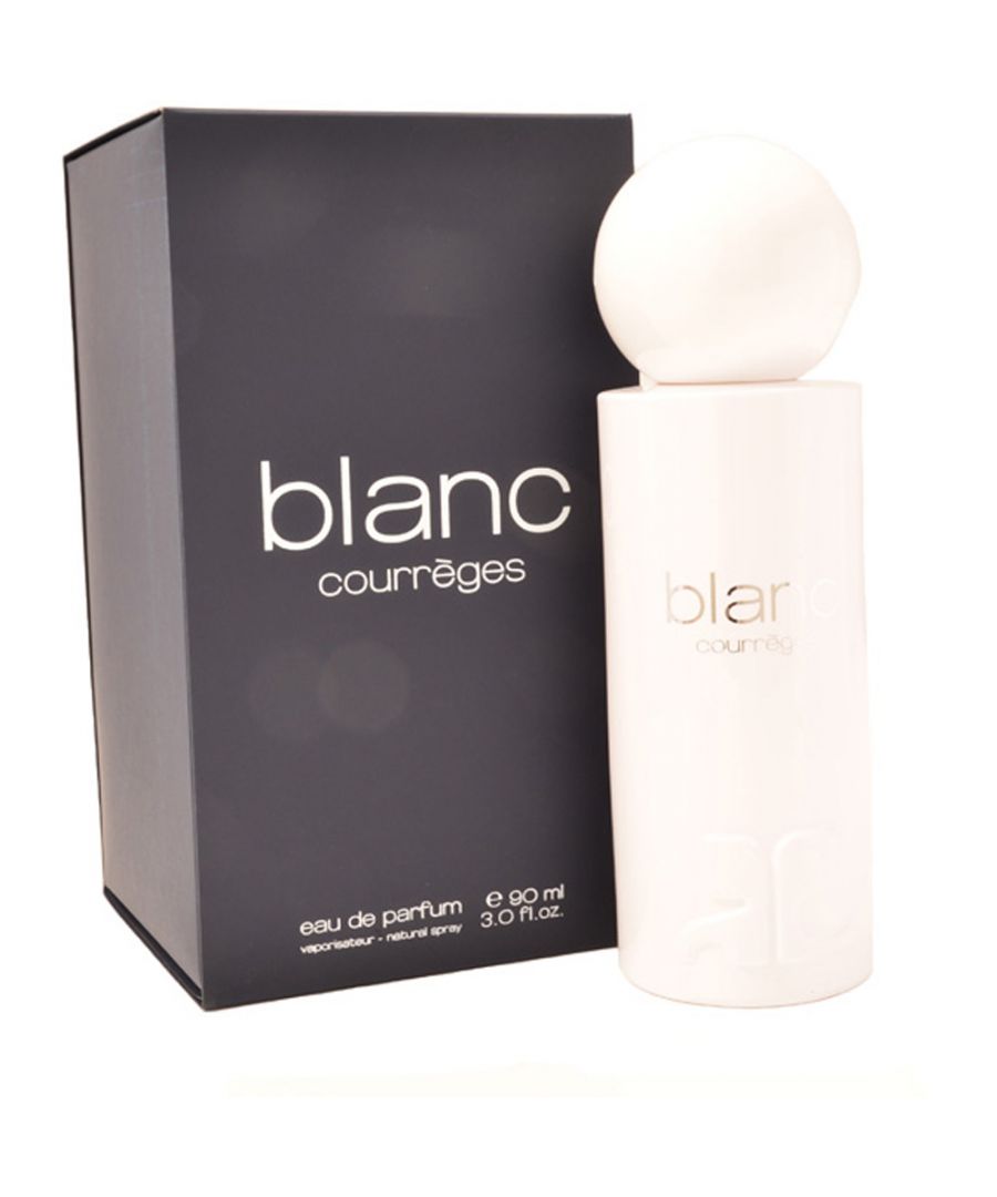 Blanc de Courreges is a powdery floral woody fragrance by Courreges. It was released in 2012. Top notes iris petals lychee pink pepper. Middle notes iris heliotrope grasse rose Turkish rose. Base notes white amber patchouli woody notes white musk orris.