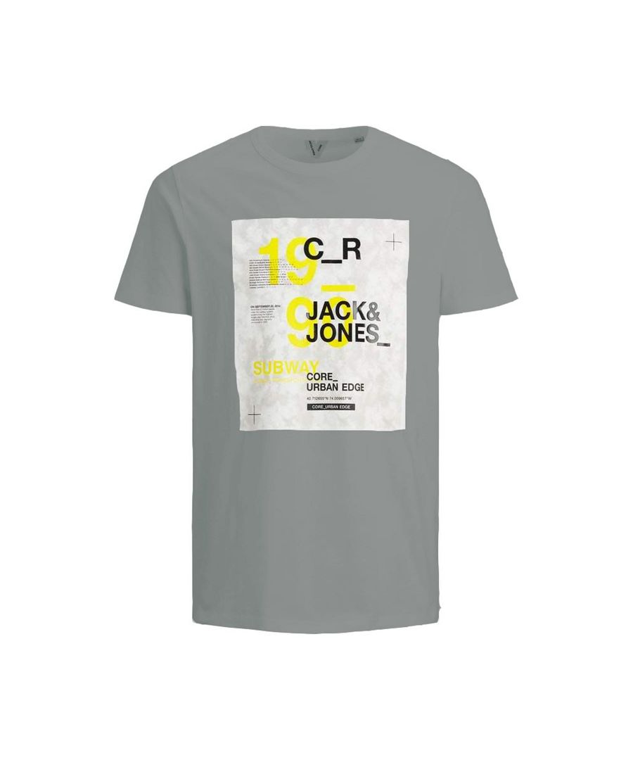 These Original Mens Designer Jack & Jones T-Shirts feature the brands Logo and a Crew Neckline, variety of colours, Easy pull on closure, Crafted With 100% Cotton, these Lightweight and breathable Regular Fit T-shirts are Machine Washable.