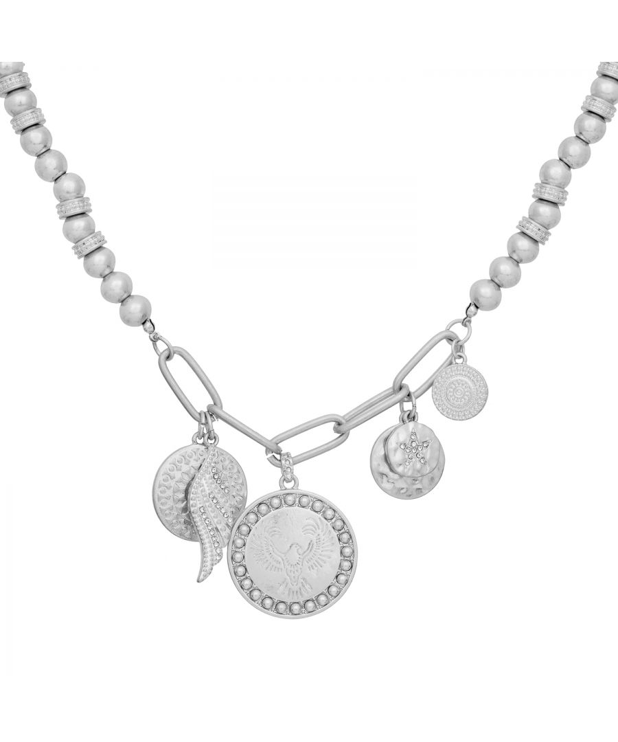 Image for Silver 'Free Spirit' Charm Necklace