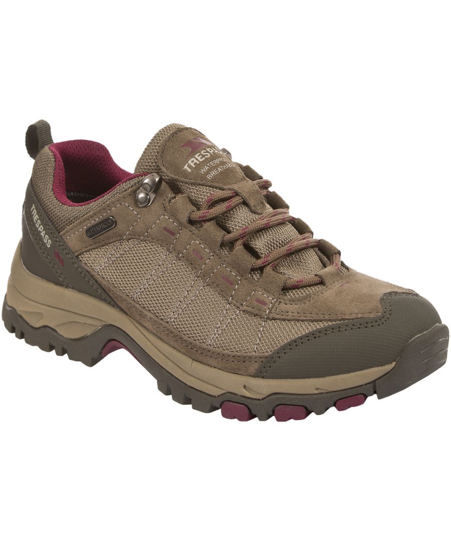 Image for Trespass Womens/Ladies Scree Lace Up Technical Walking Shoes