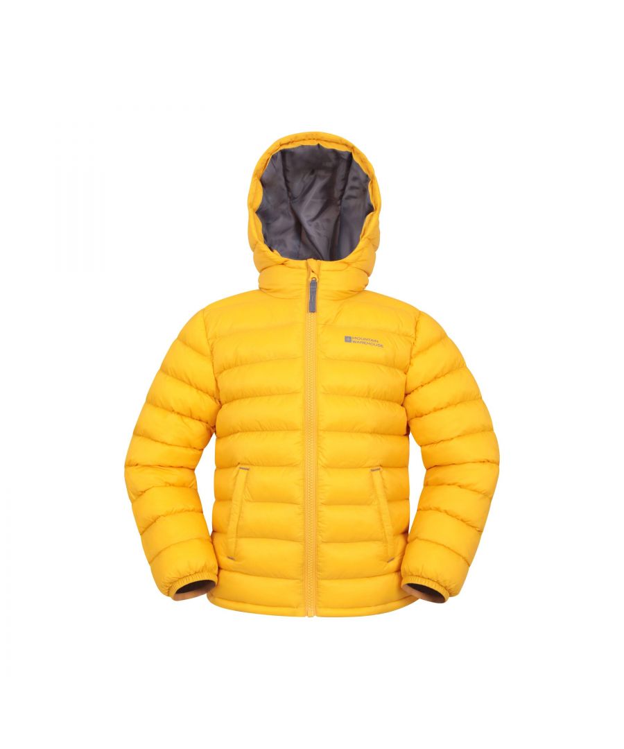 Mountain Warehouse Childrens Unisex Childrens/Kids Seasons II Padded Jacket (Yellow) - Size 13Y