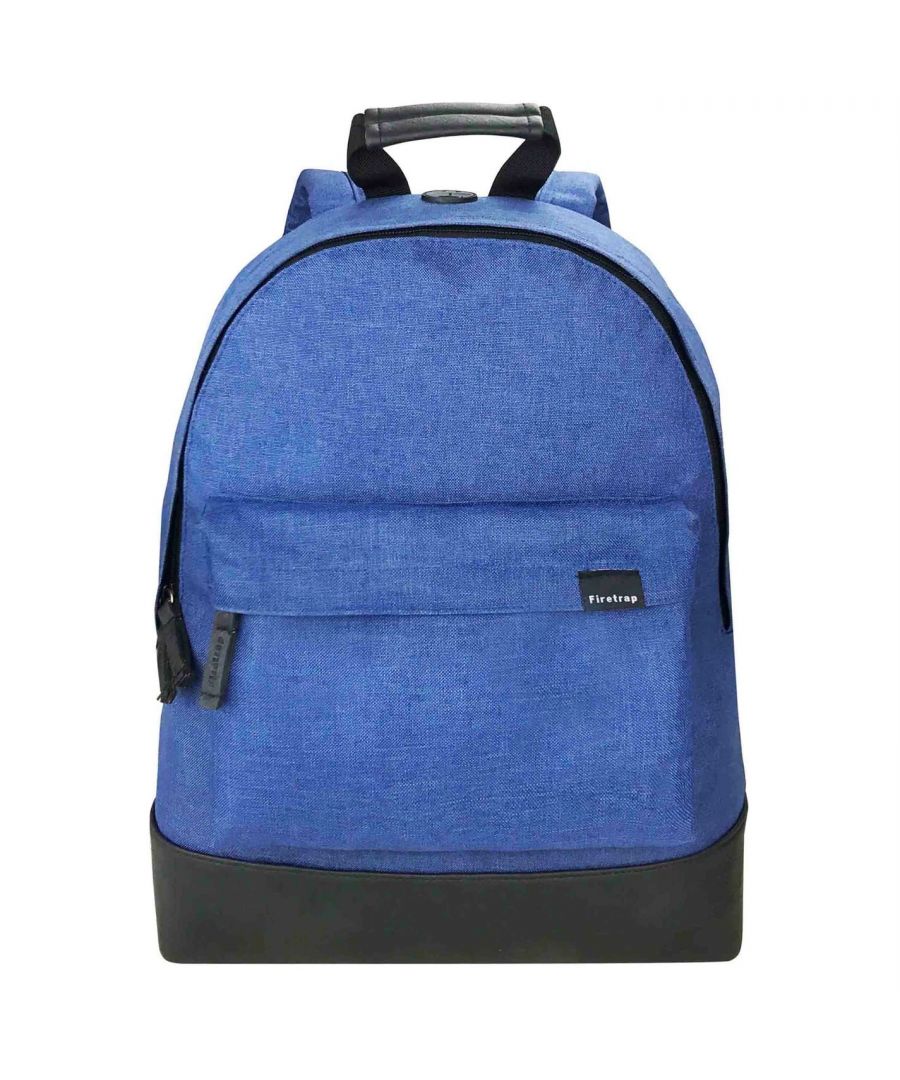 backpack with one large compartment