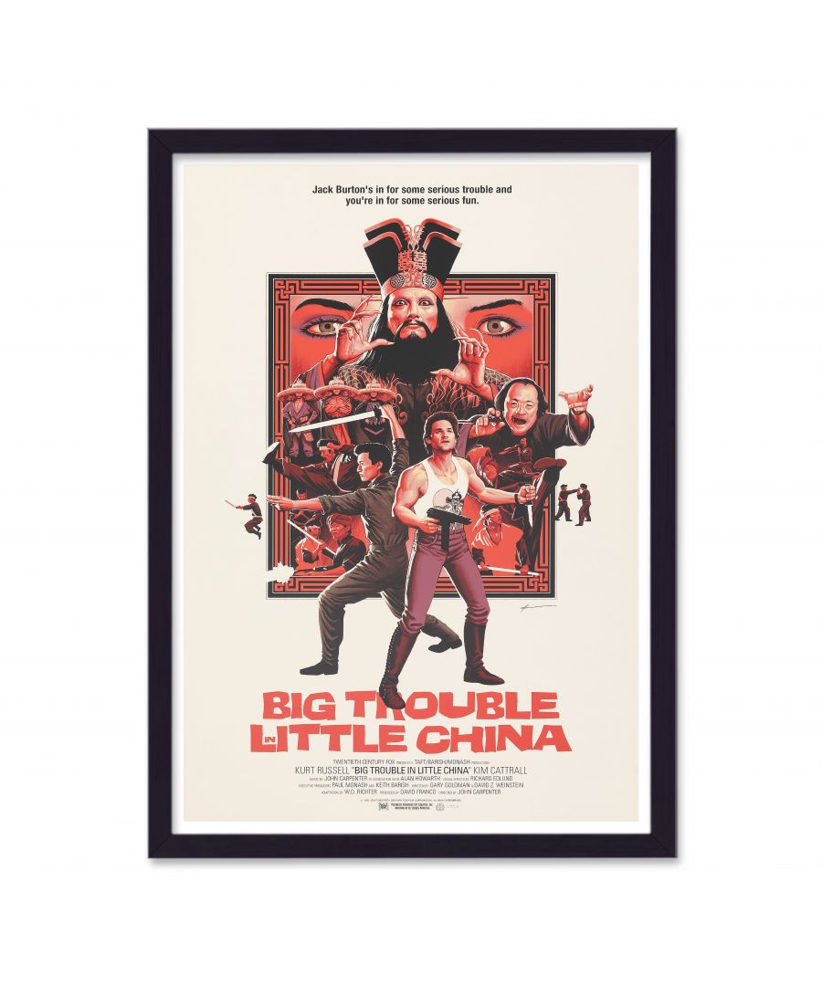 Image for Big Trouble in Little China V2 Reimagined Movie Poster