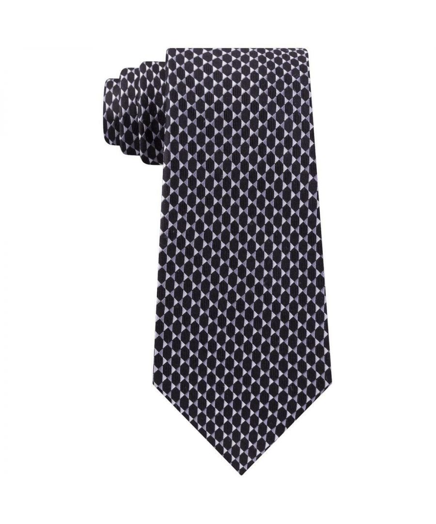 Image for Michael Kors Men's Neck Tie Beige Paisley Skinny Slim Silk Accessory