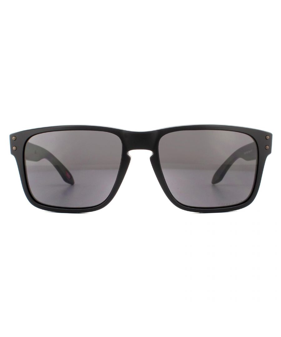 Image for Oakley Sunglasses Holbrook XS OJ9007-09 Matte Black Prizm Grey