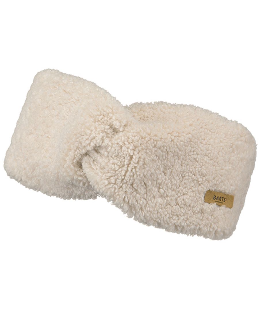 The Teddyanne Headband is made of soft faux teddy fur with a knotted detail on the front. It has a fleece lining and elastic at the back for a wider fitting range.