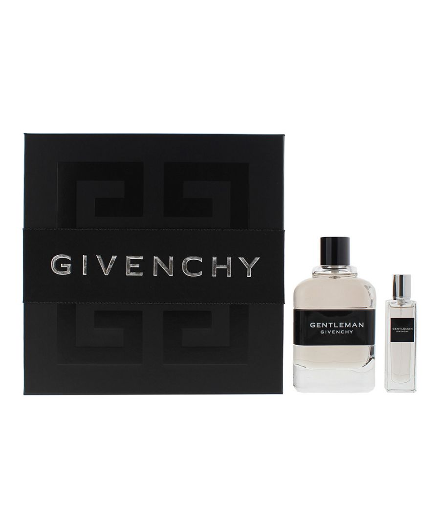 Givenchy Gentleman Eau De Parfum is a Woody Floral Oriental style fragrance for men. The head notes are Lavender and Pepper; heart notes are Orris and Tolu Balm; and the base notes are Black Vanilla and Patchouli. This is regarded as a night fragrance and comes in an eye catching dark flacon.