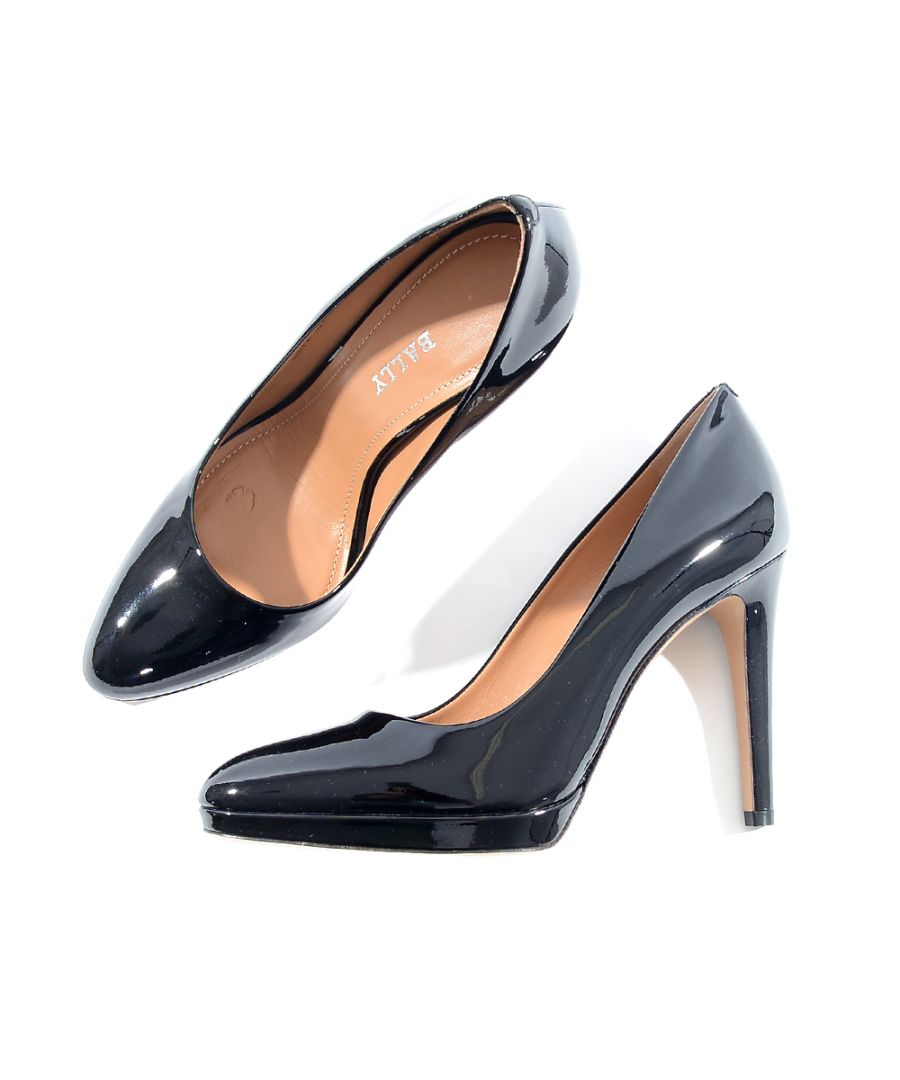 Image for Bally Womens Pointed High Heeled Court Shoes in Black