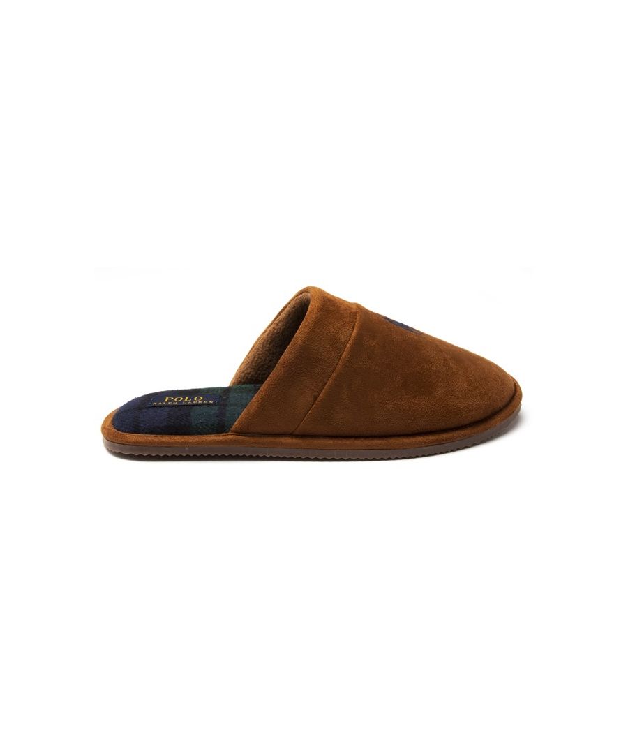 ralph lauren mens sunday scuff slippers