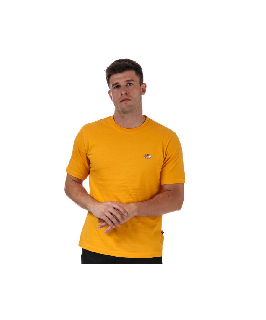 Men's Dickies Mapleton T-Shirt in Yellow