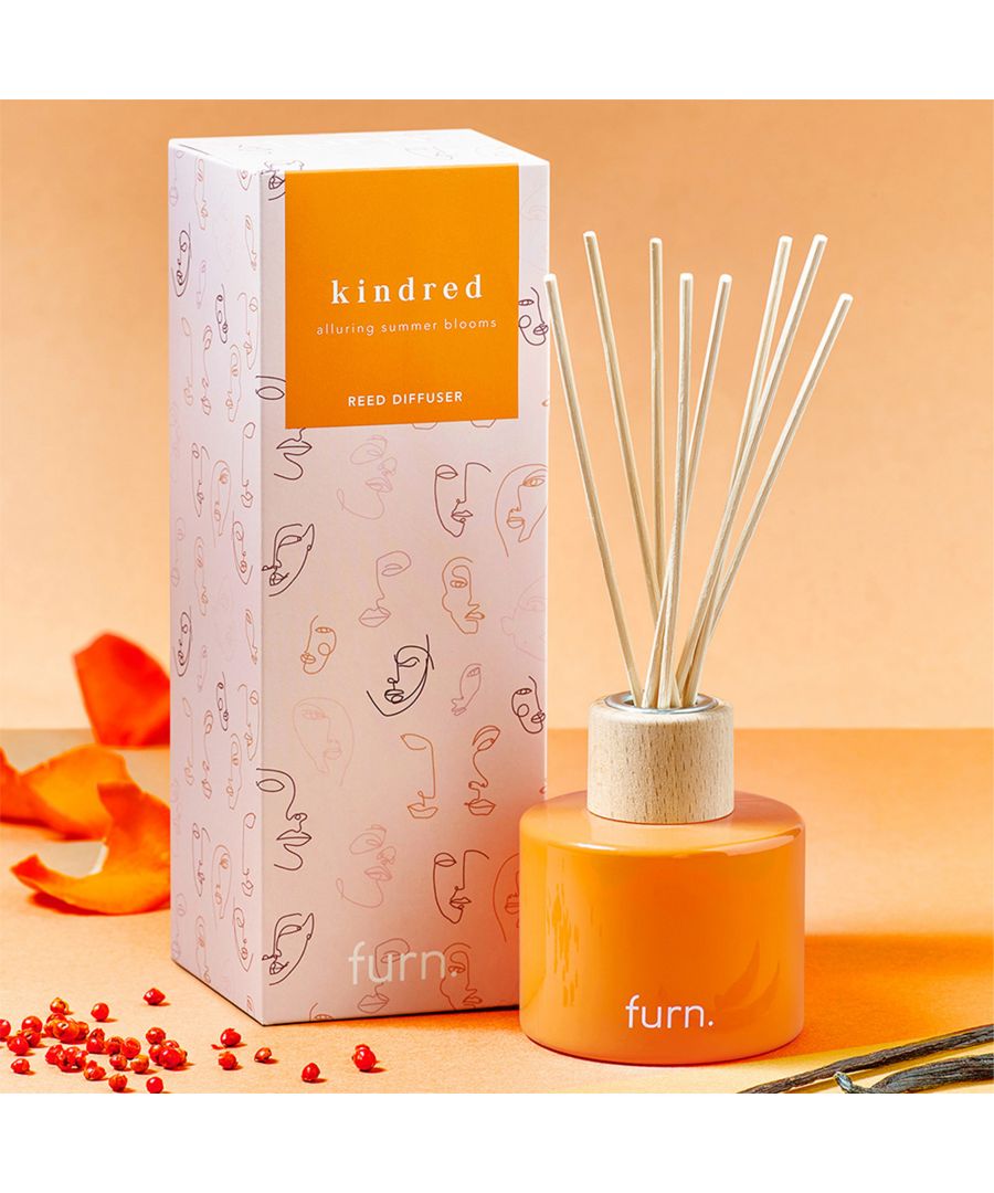 Spread the love with soft floral notes and fresh summer berries. With up to 12 weeks of fragrance, this serene fragranced reed diffuser has head notes of Red Berries and Pink Pepper; Heart notes of Rose & Orris, and finally base notes of Patchouli, Vanilla, and Musk.