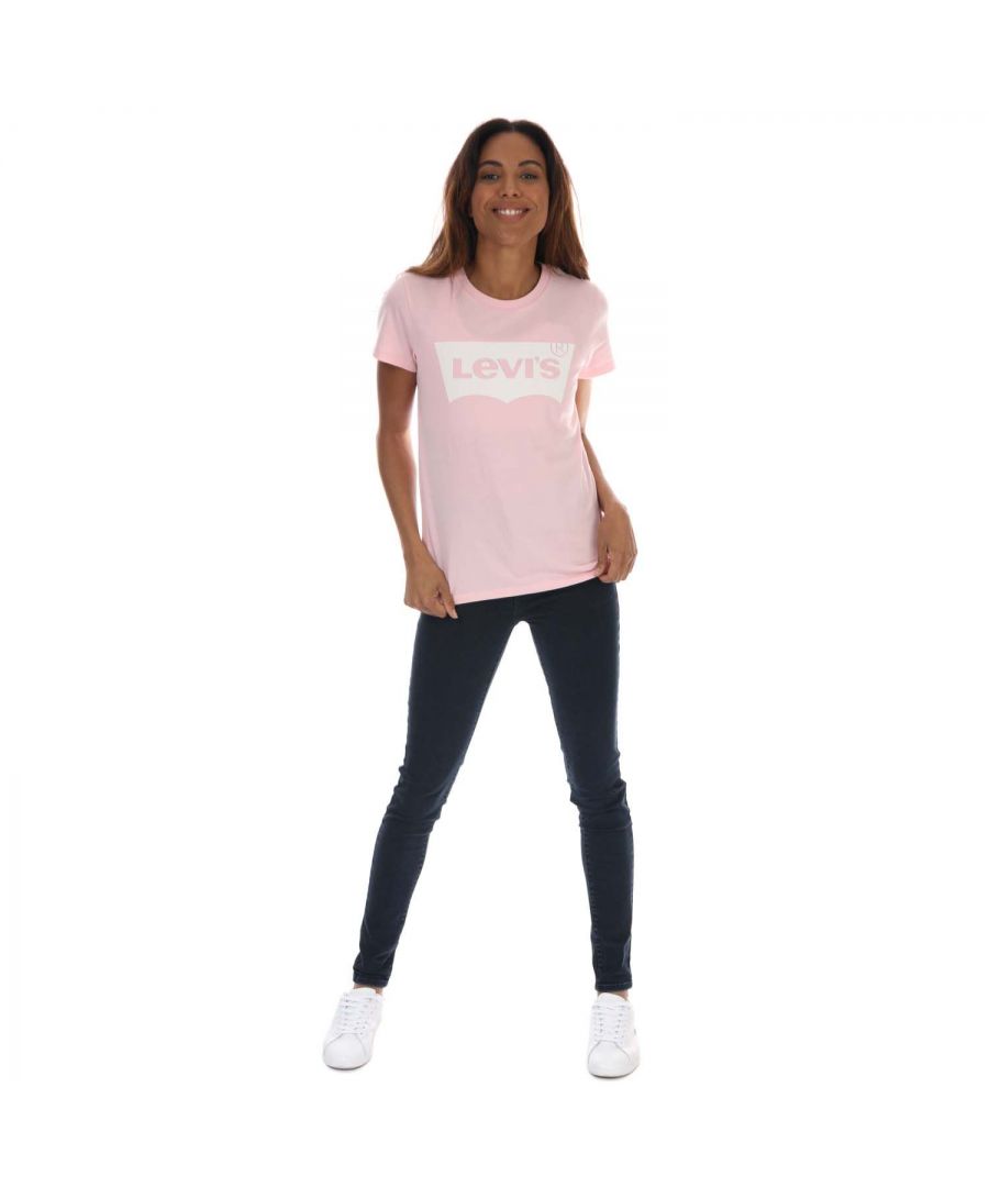 Levi's The Perfect T-shirt voor dames, roze
