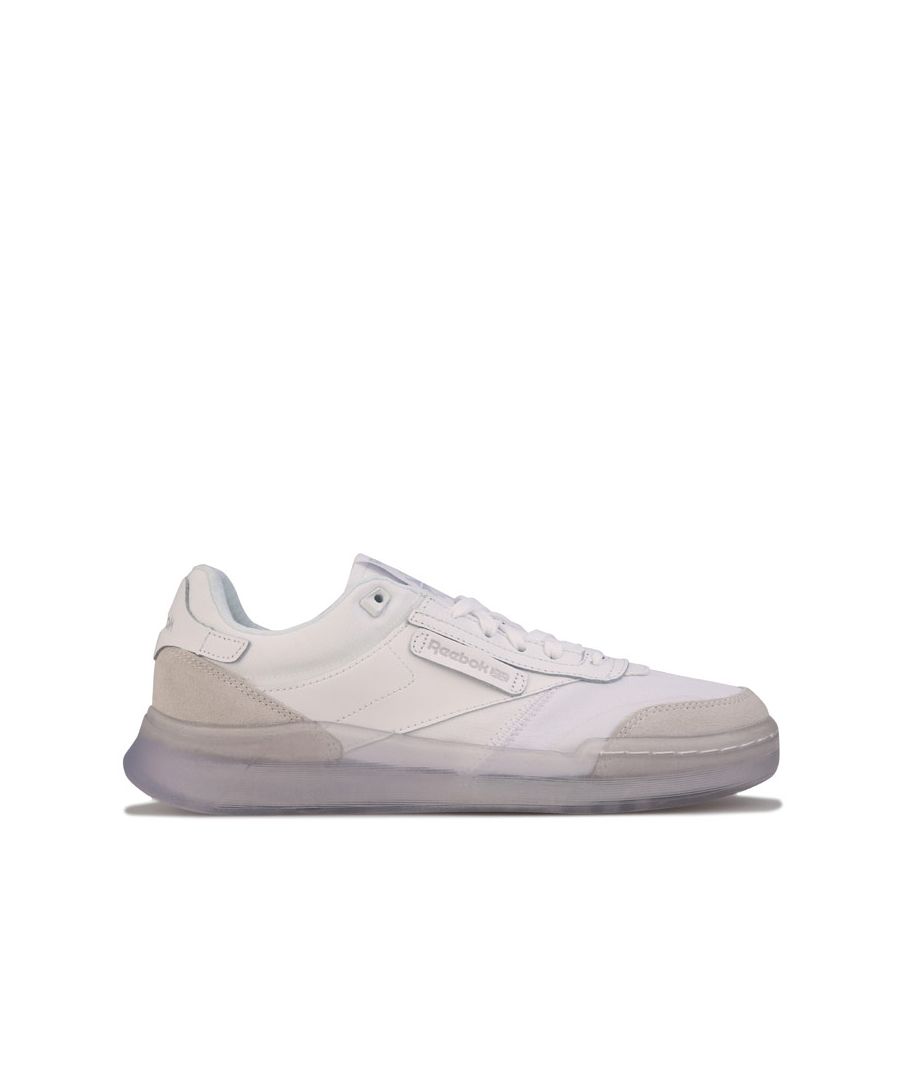 Mens Reebok Classics Club C Legacy in white.- Leather and textile upper.- Lace closure.- Iconic details and a tennis-inspired design. - Reebok branding.- Rubber outsole.- Leather and Textile upper  Textile lining  Synthetic sole.- Ref.: GX5258