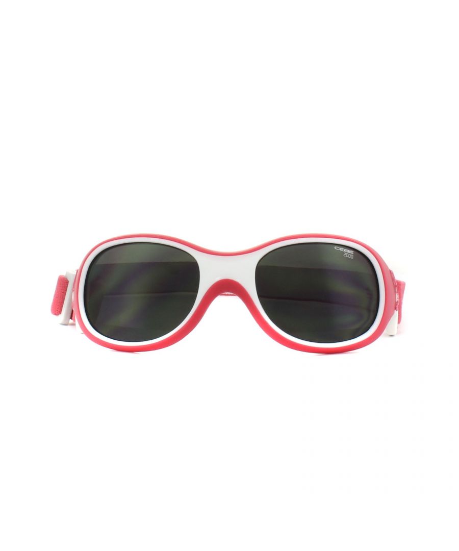 Image for Cebe Junior Sunglasses Chouka CBCHOU2DK Raspberry Grey Cat.4