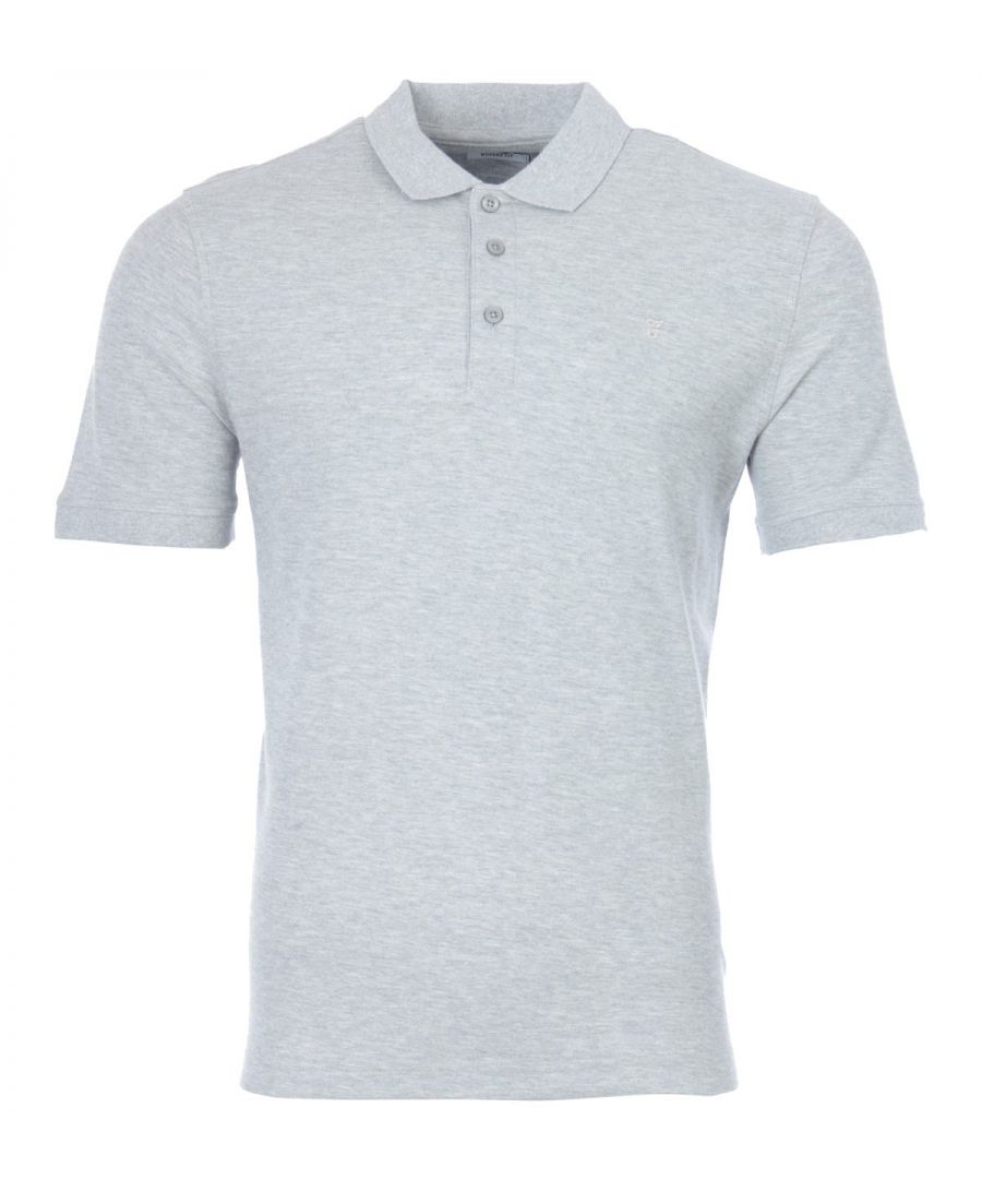 Crafted from pure organic cotton pique, the Cove Polo Shirt from Farah is fitted with a ribbed collar, a classic three button placket and short sleeves with ribbed cuffs. The design is finished with the iconic Farah logo embroidered at the chest. The perfect polo to upgrade your wardrobe basics. Modern Fit, Organic Cotton Pique, Ribbed Collar & Cuffs, Three Button Placket, Short Sleeves, Farah Branding. Style & Fit: Modern Fit, Fits True to Size. Composition & Care: 100% Organic Cotton, Machine Wash.