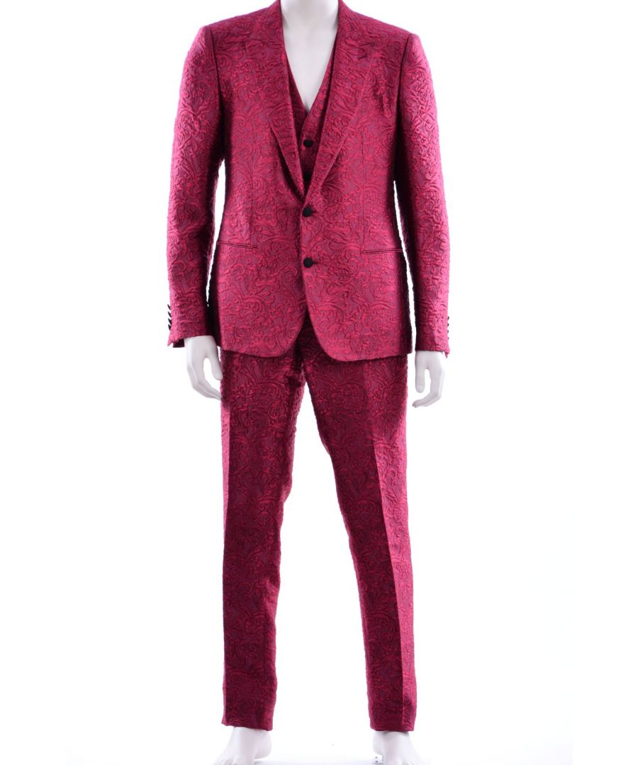 Image for Dolce & Gabbana Brocade Men Suit