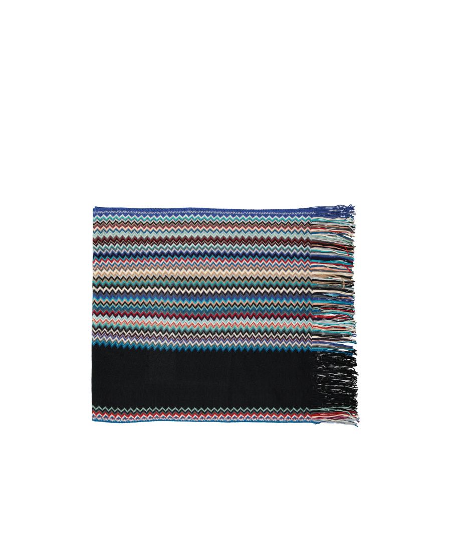 - Composition: 50% Wool, 50% Acrylic - Fringed trim - Size: 200 x 52 - Made in Italy - MPN SC92W1U8183_0003 - Gender: MEN - Code: ACC MI 1 SV 09 O57 S3 T