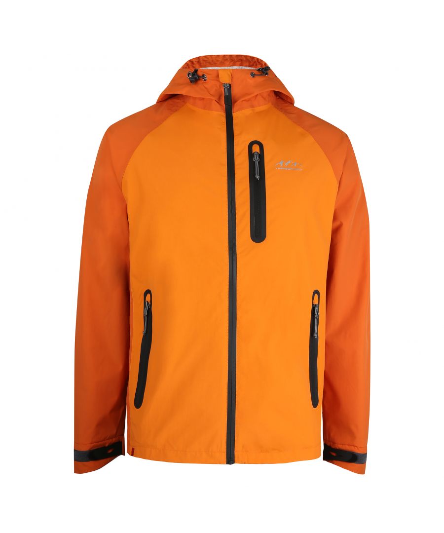 100% polyester waterproof shell jacket with fully taped seams; contrast mesh lining. Features contrast panelling & multiple water resistant pockets - the perfect breathable water resistant jacket for walking, hiking & many other mountain pursuits.