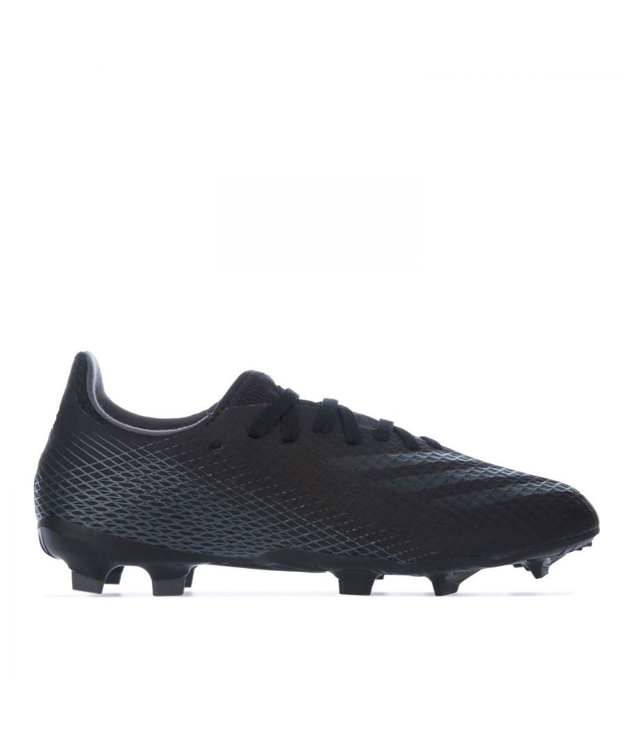 Image for Boy's adidas Children X Ghosted.3 FG Football Boots in Black