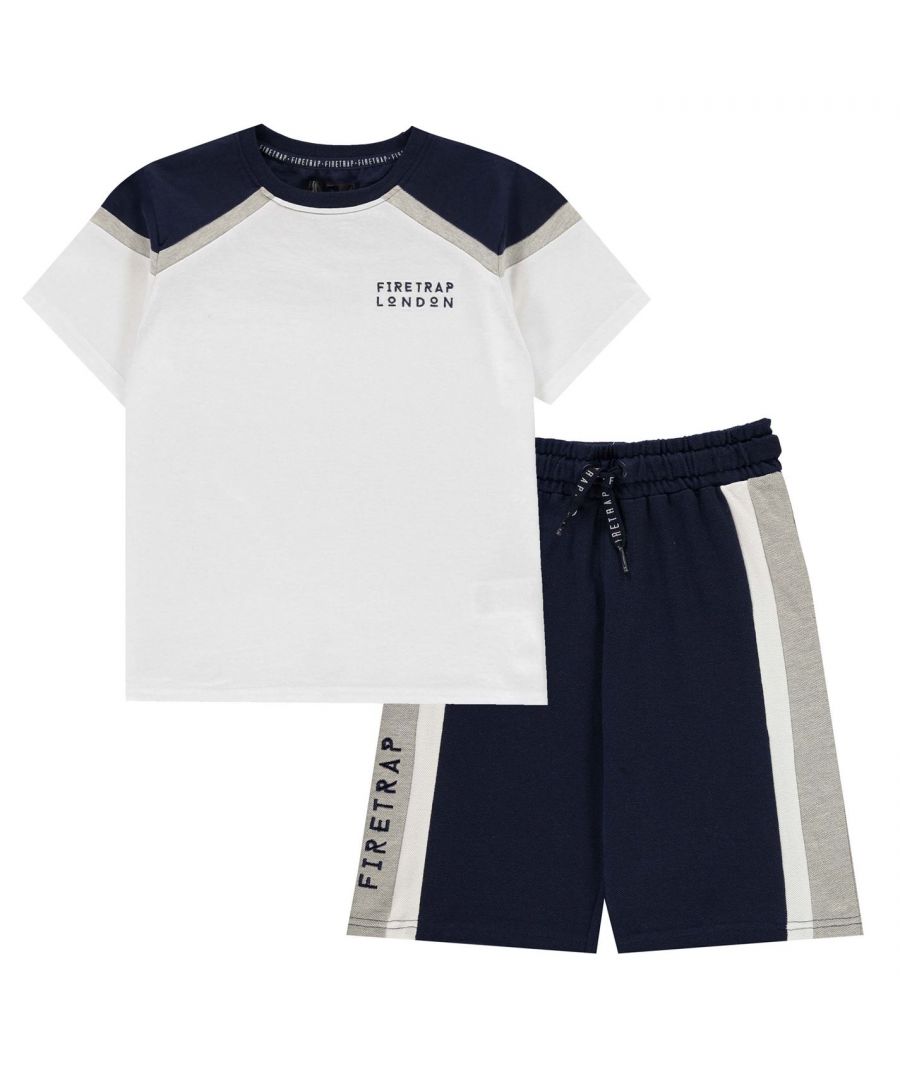 Image for Firetrap Boys T-Shirt and Shorts
