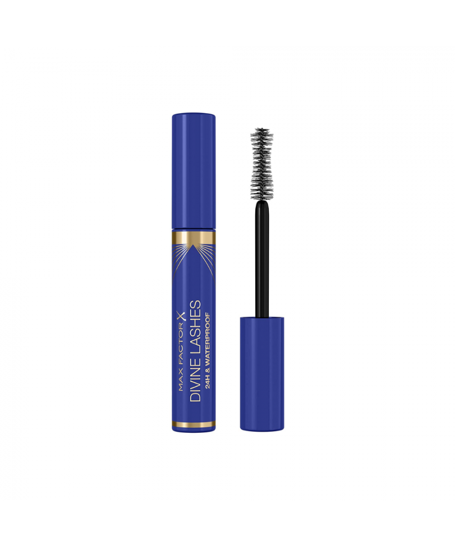 Max Factor's Divine Lashes Waterproof Mascara provides divinely soft volume, layer after layer with a creamy whipped formula and ultra-soft brush that creates clump free application. Enriched with lash-loving panthenol the rich formula is smudge-proof and flake free. Ophthalmologically tested and suited for contact lense wearers.