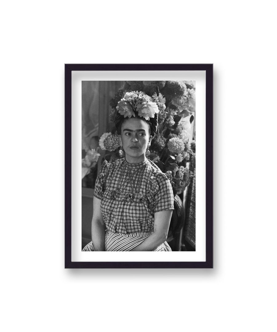 Image for Frida Kahlo Portrait Vintage Icon Print