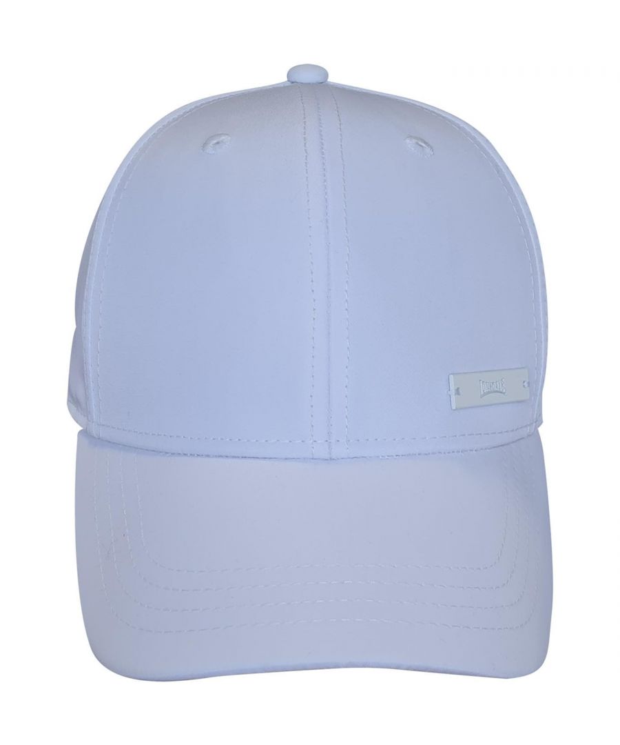 Classic curved peak baseball cap. With high quality embossed metal badge to the front. Fully adjustable to fit all sizes.