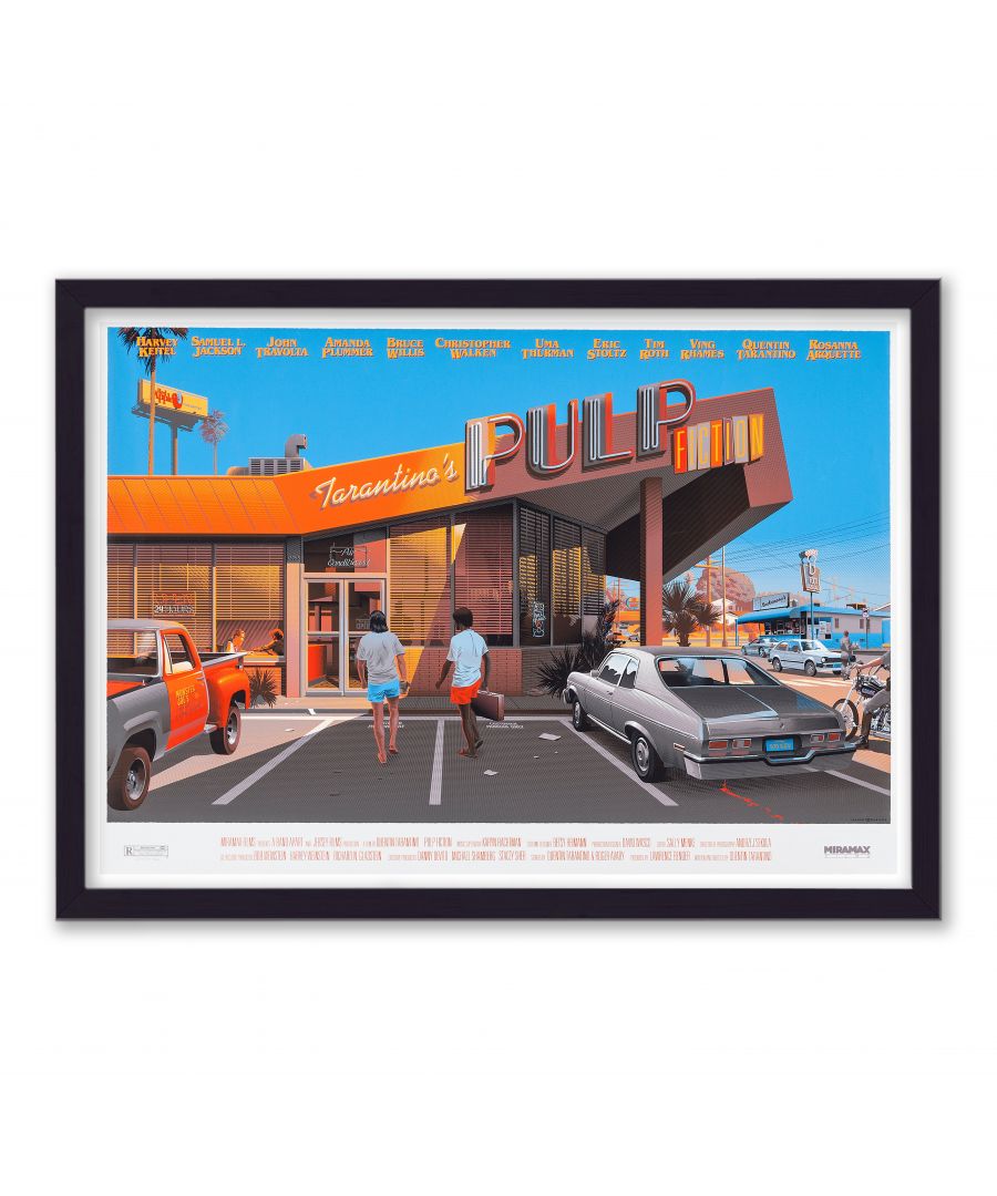 Image for Pulp Fiction V1 Diner Reimagined Movie Poster