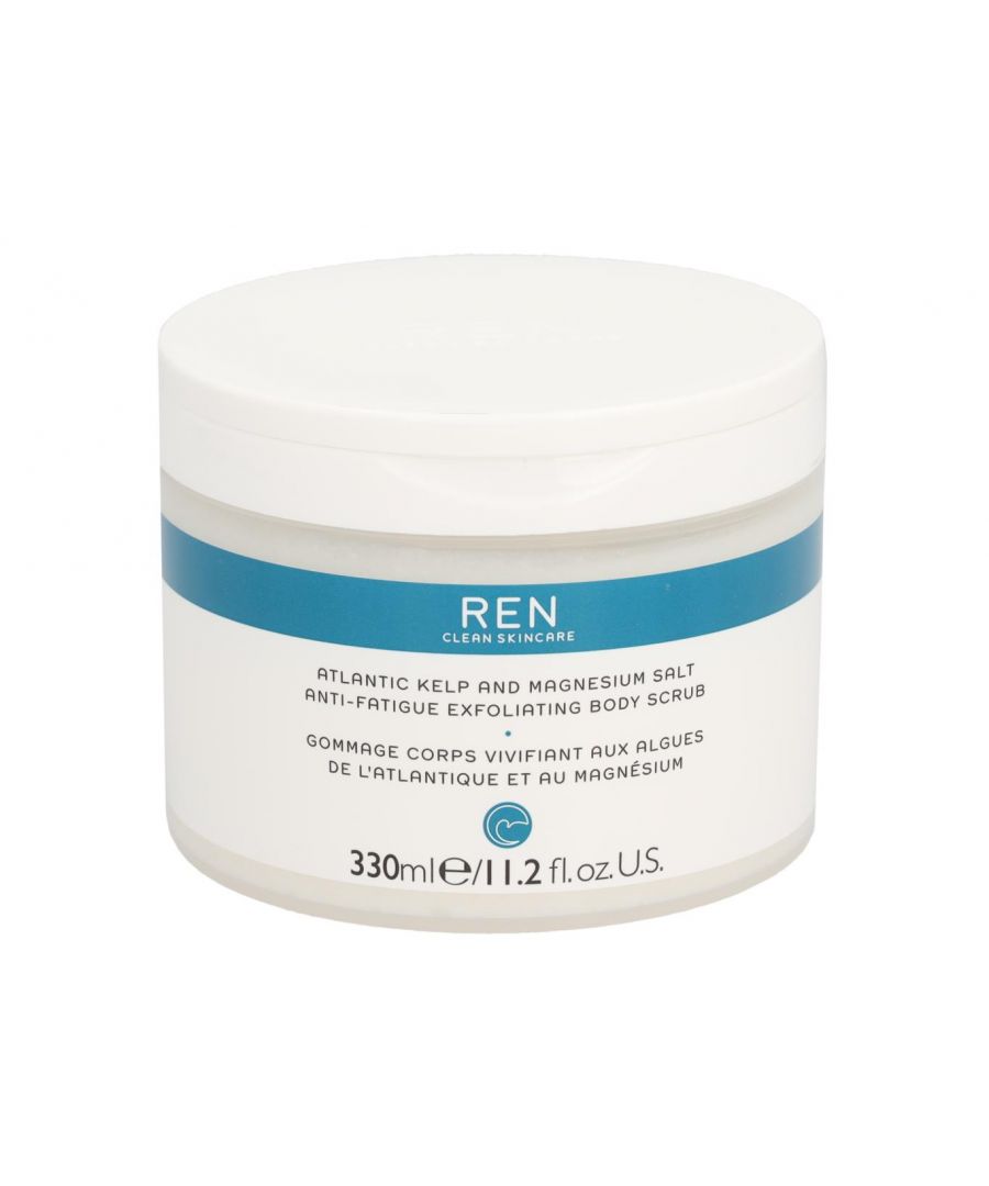 The Ren Clean Skincare Anti-Fatigue Exfoliating Body Scrub is an exfoliating body balm created with Sea and Magnesium Salts, that polish and smooth the skin. The balm, which is easily applied, helps to promote cell renewal whilst it can be used alongside oil to relax muscles. The formula also contains Atlantic Kelp Extract and Microalgae Oil which help to replenish the skin with moisture and essential minerals.