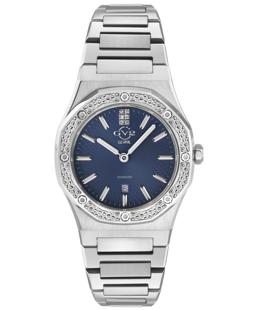 Image for GV2 Palmanova Women's Blue Dial Stainless Steel Watch