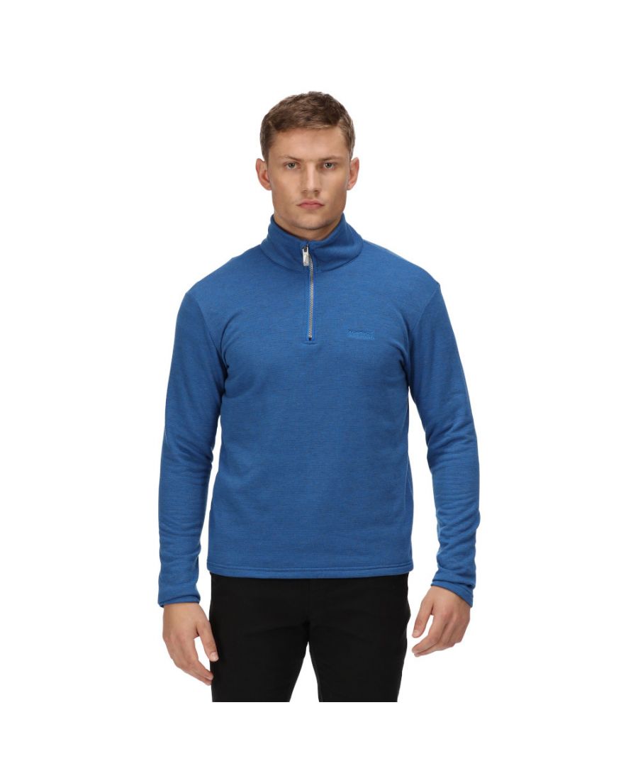 Image for Regatta Mens Elgor II Polyester Half Zip Fleece Jacket