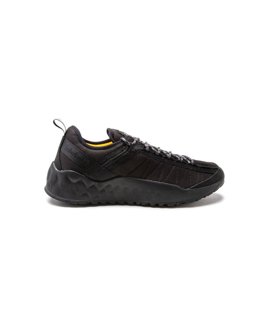 Timberland Mens Solar Wave Low Trainers - Black - Size UK 9