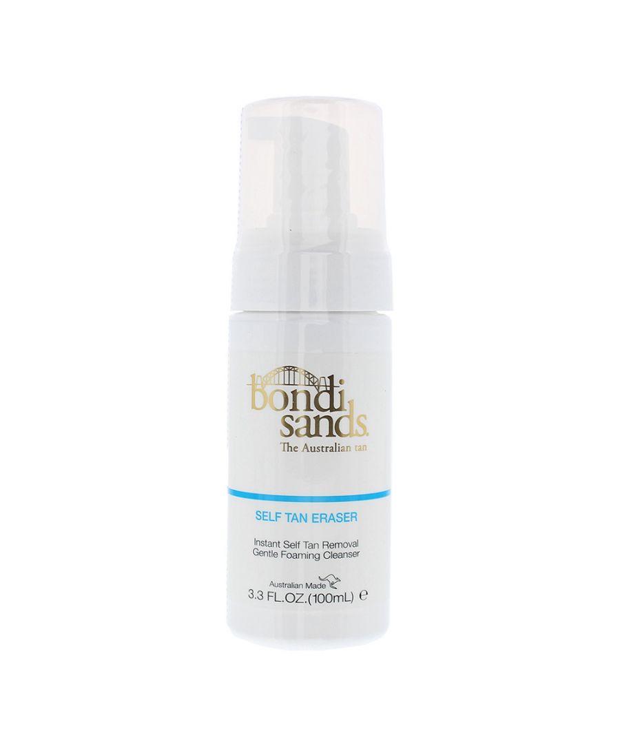 The Bondi Sands The Australian Tan Self-Tan Eraser is a revolutionary product in the field of self tanning. The eraser removed self tan in just 5 minutes, and does so effectively, and without causing excessive exfoliation. The formula has been designed to be soft on skin, and leaves it feeling silky smooth and moisturised.