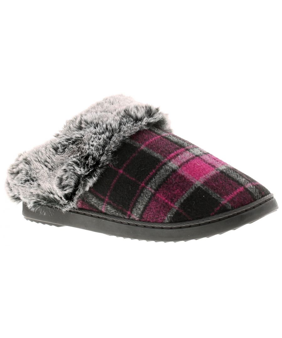 dunlop ladies mule slippers