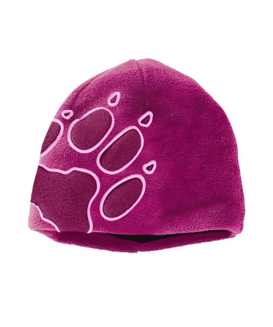 The Jack Wolfskin Front Paw Kids Beanie is made from a soft, insulated NANUK 200 fleece fabric  which provides superb warmth when it is needed the most, whilst protecting your ears at the same time. Microfleece thermal lining. Front Paw to front.