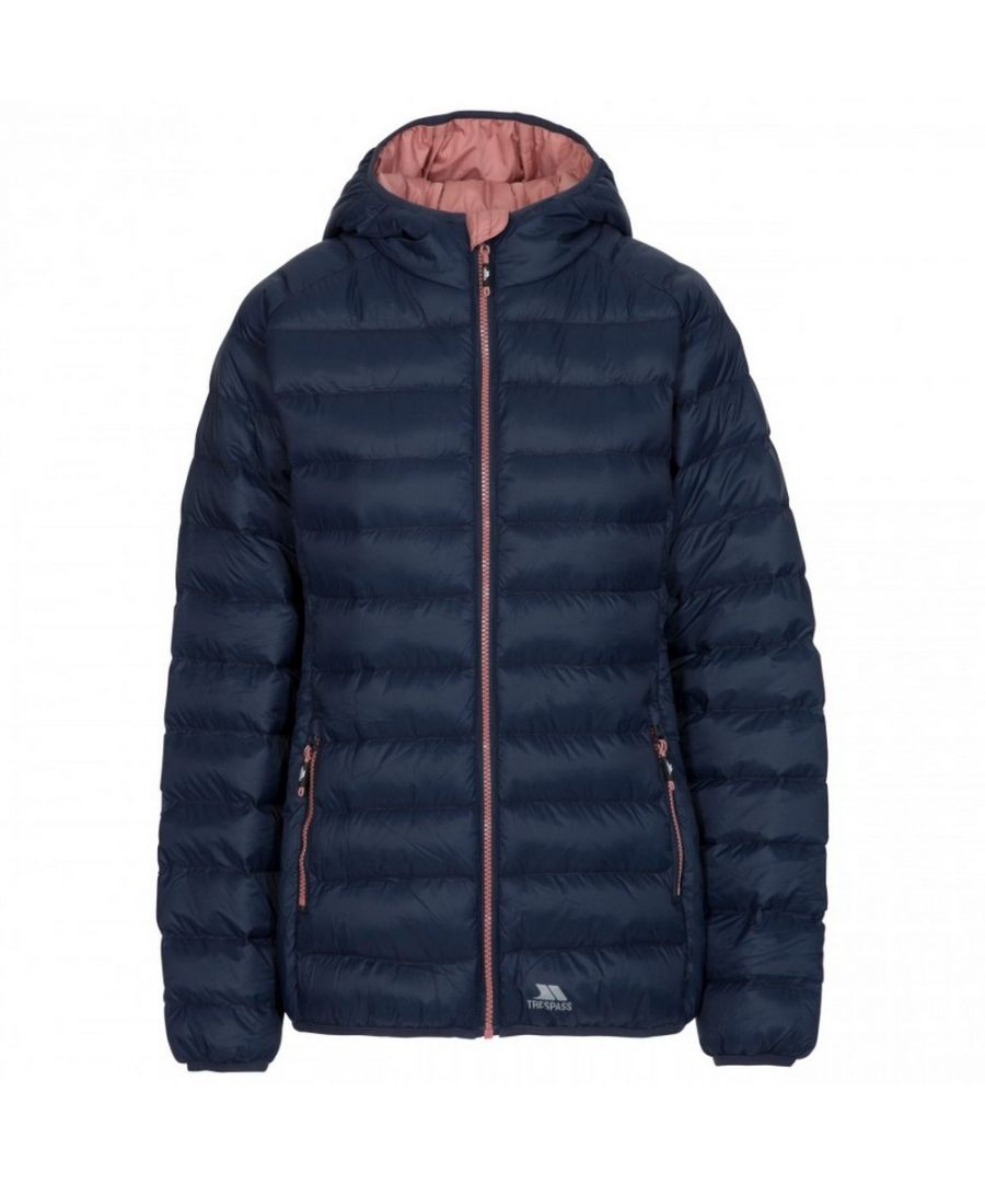 Image for Trespass Womens/Ladies Abigail Casual Padded Jacket (Navy)