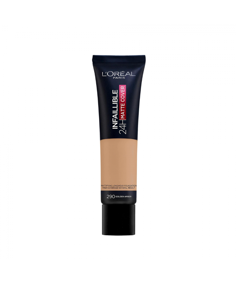 Introduced by L'Oreal Paris, a matte result that lasts up to 24 hours. All the comfort, none of the shine. It is easy to apply, enriched with perlite technology and reduces the appearance of shine up to 24 hours.