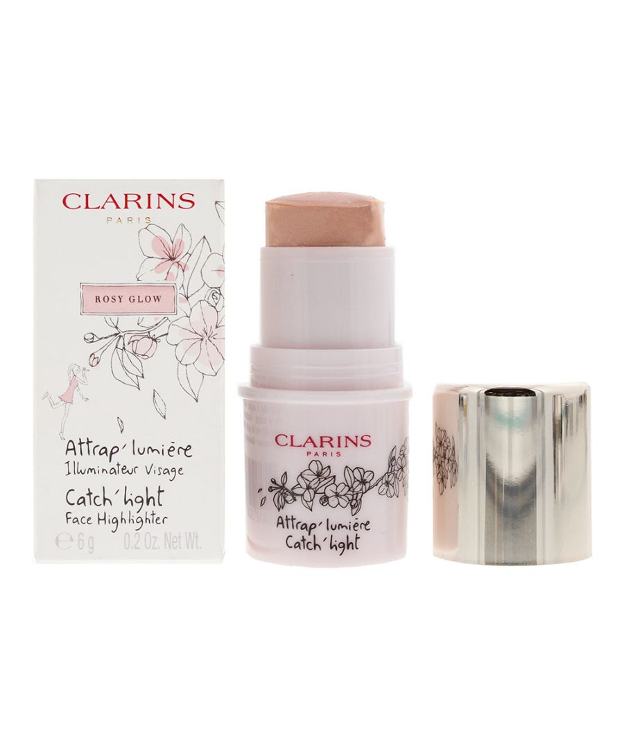 Image for Clarins Catch Light No.01 Rosy Glow Stick Highlighter 6g