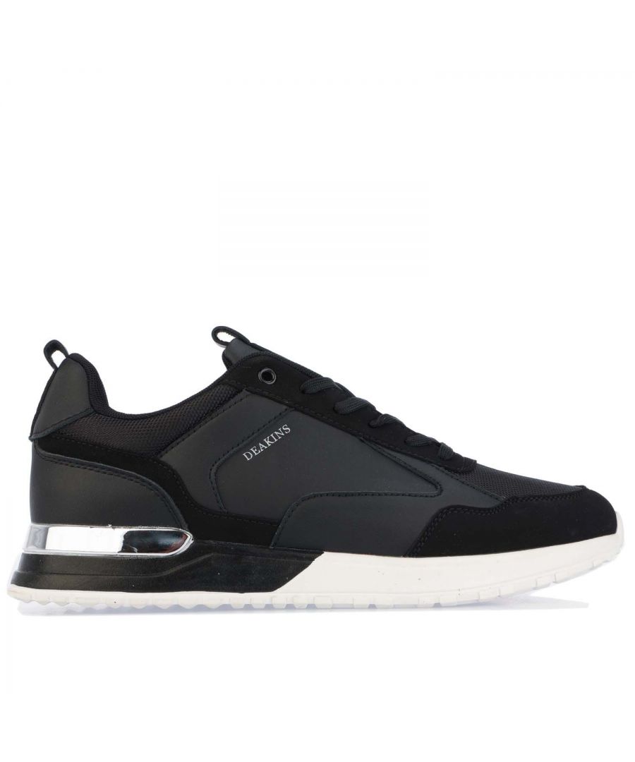 Deakins hardloopsneakers voor heren, zwart