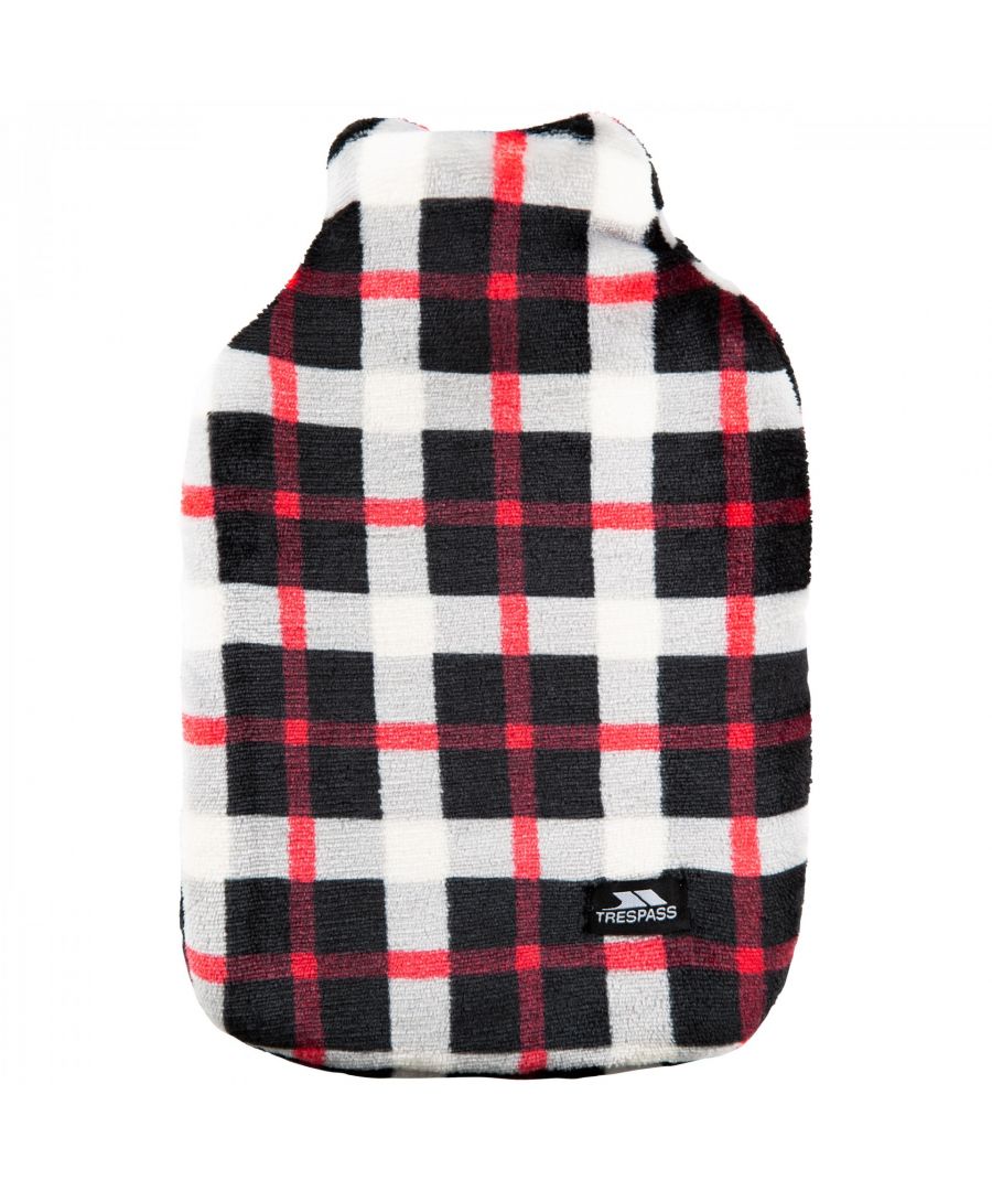 Image for Trespass Hughe Hot Water Bottle With Cover (Red Check)